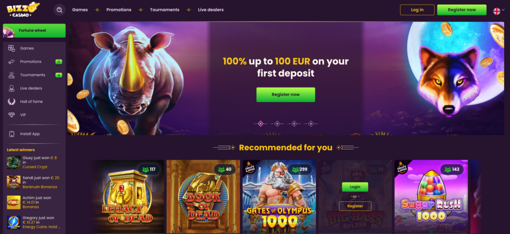 Bizzo Casino Review